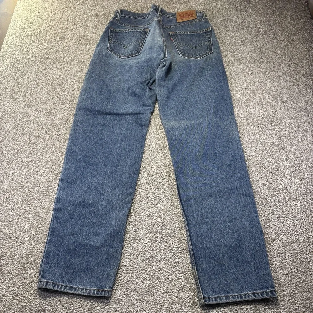 Levis‎ 550 Jeans Mens 31x34 Blue Medium Wash Relaxed Tapered Denim Workwear Y2K